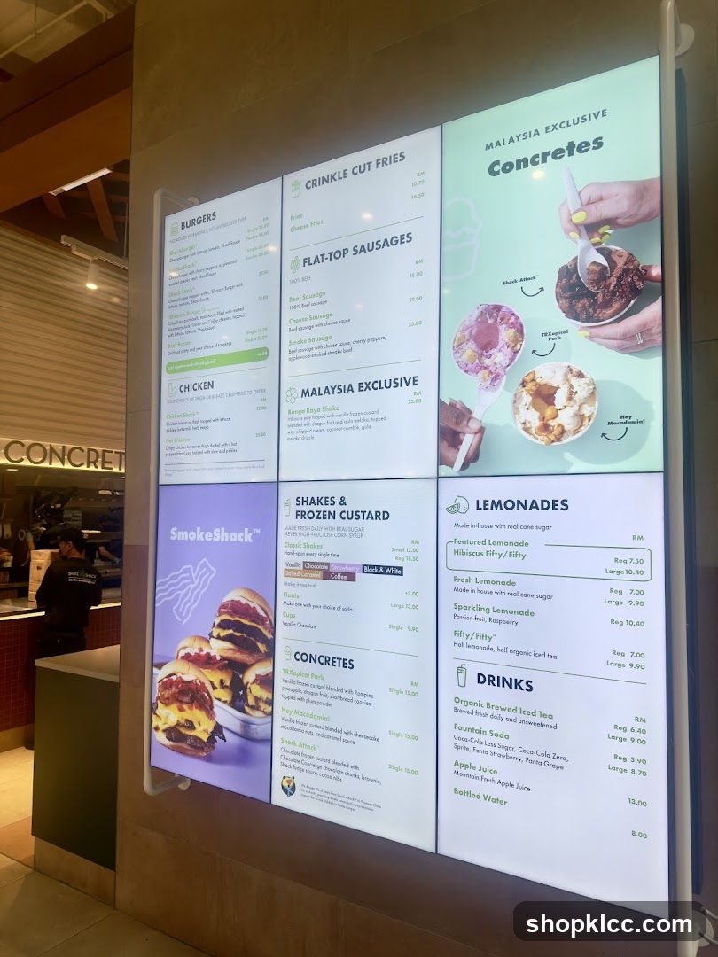 SmokeShack Menu