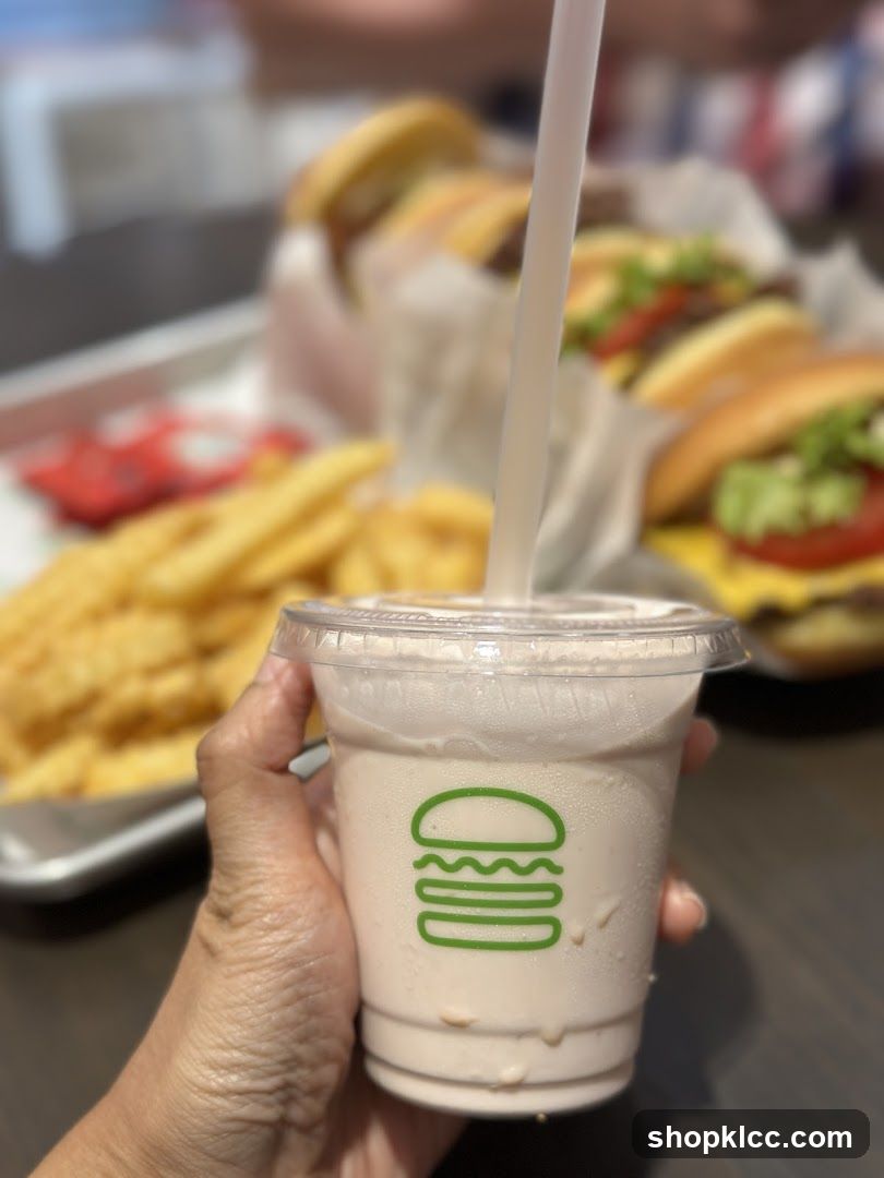 Milkshake and Burgers