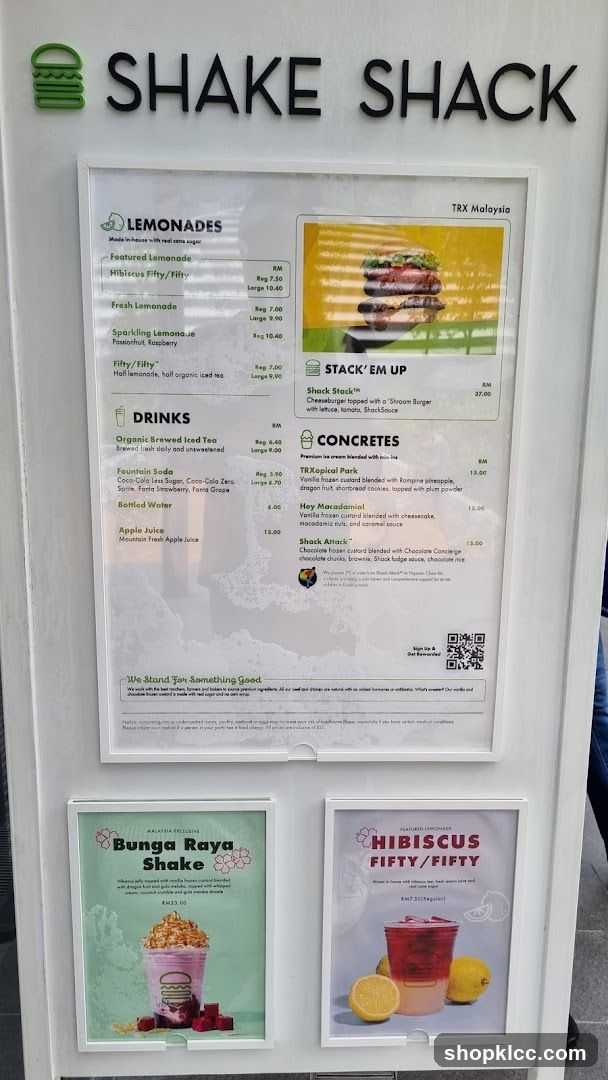 Shake Shack Menu