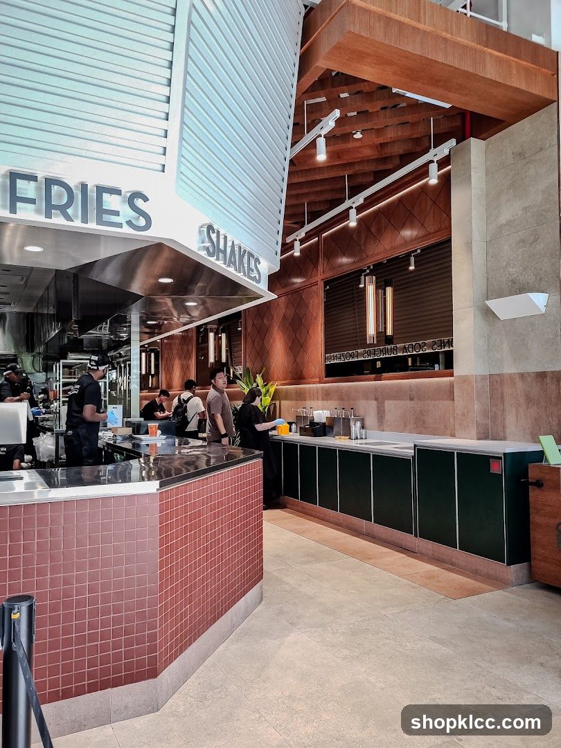 Restaurant Interior with Menu Signs