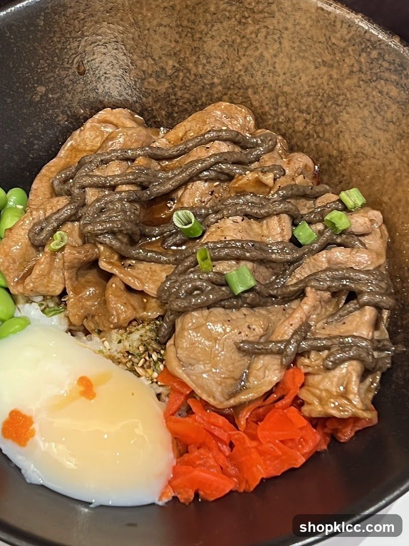 Beef Donburi
