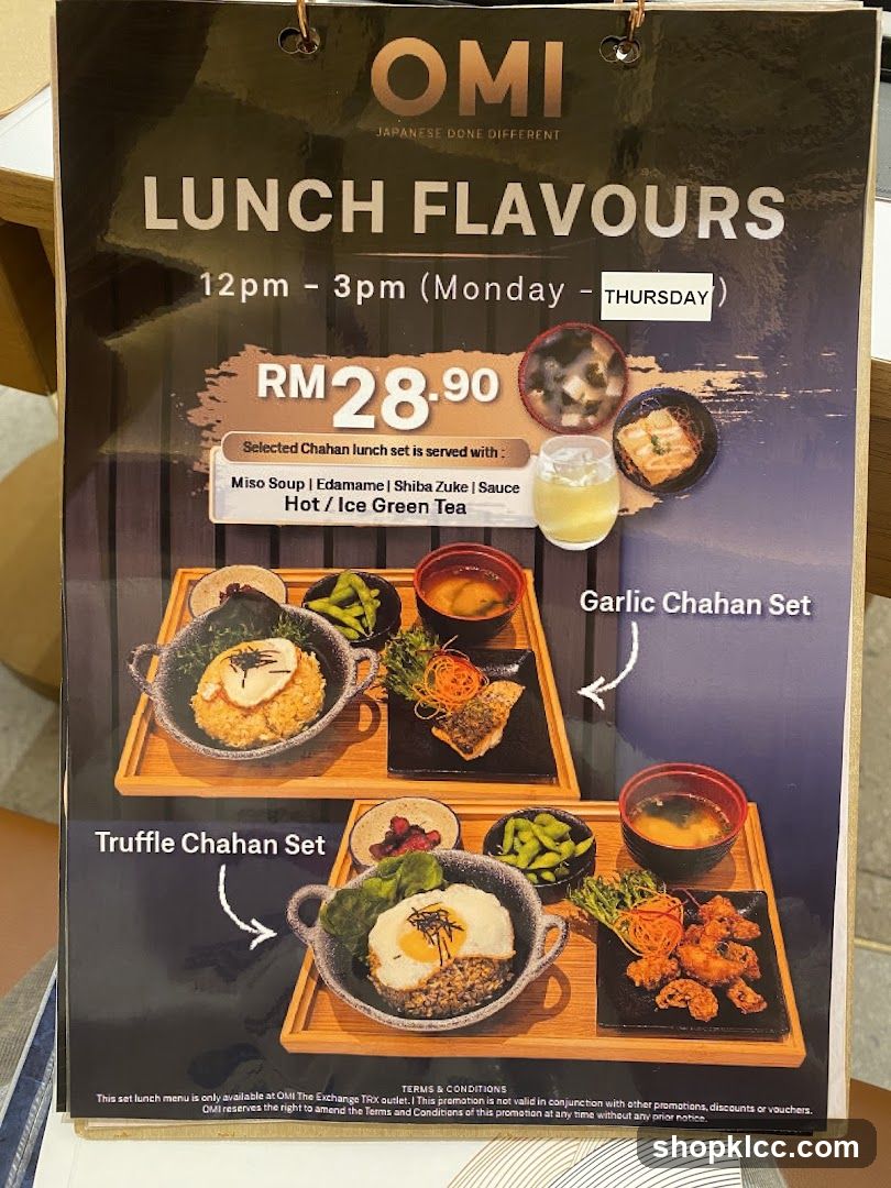 LUNCH FLAVOURS