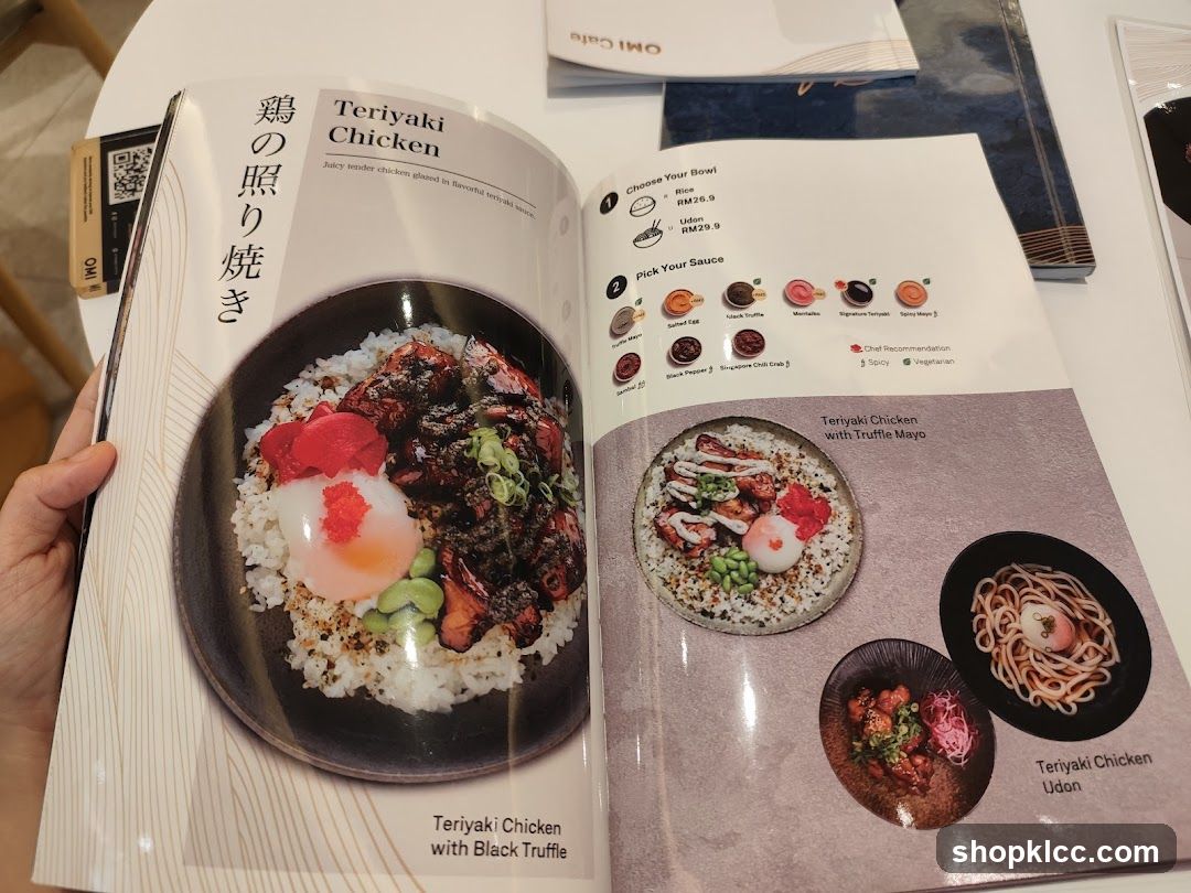Teriyaki Chicken Menu