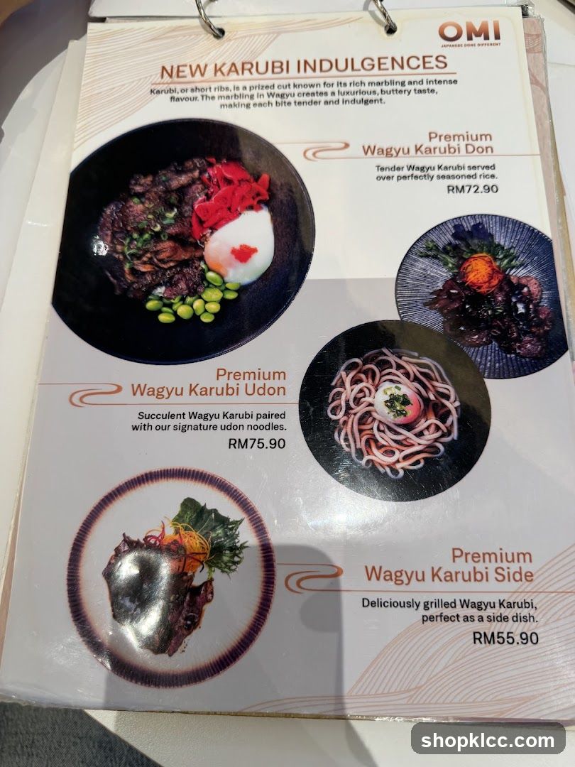New Karubi Indulgences