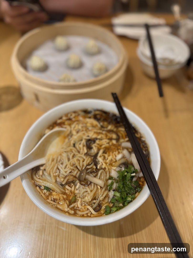 Noodle Soup and Dumplings