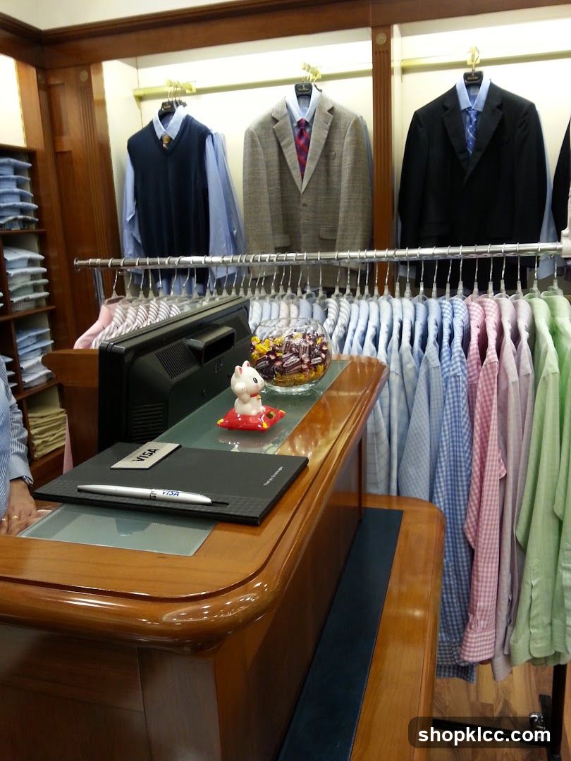 Clothing Store Counter
