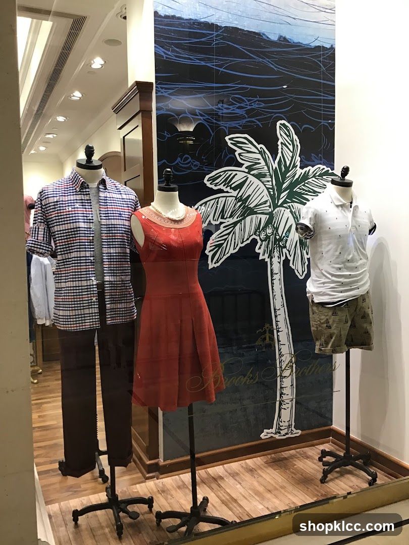 Brooks Brothers Window Display