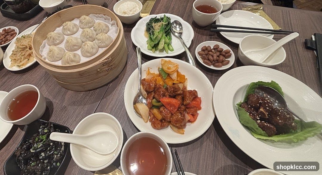 Chinese Food Spread