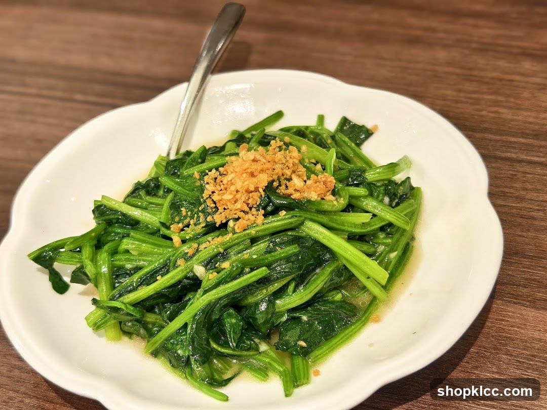 Garlic Spinach