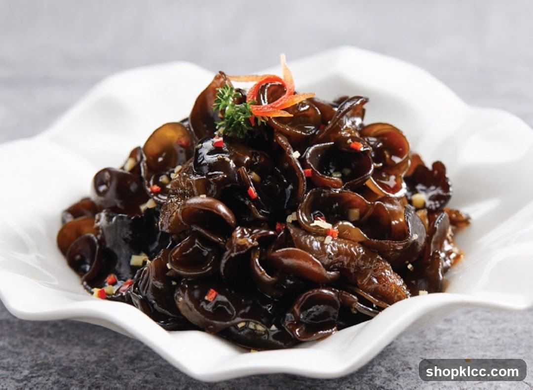 Wood Ear Mushroom Salad