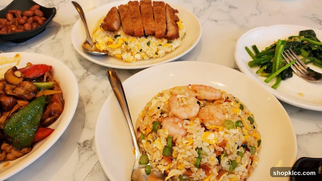 Chinese Food Spread