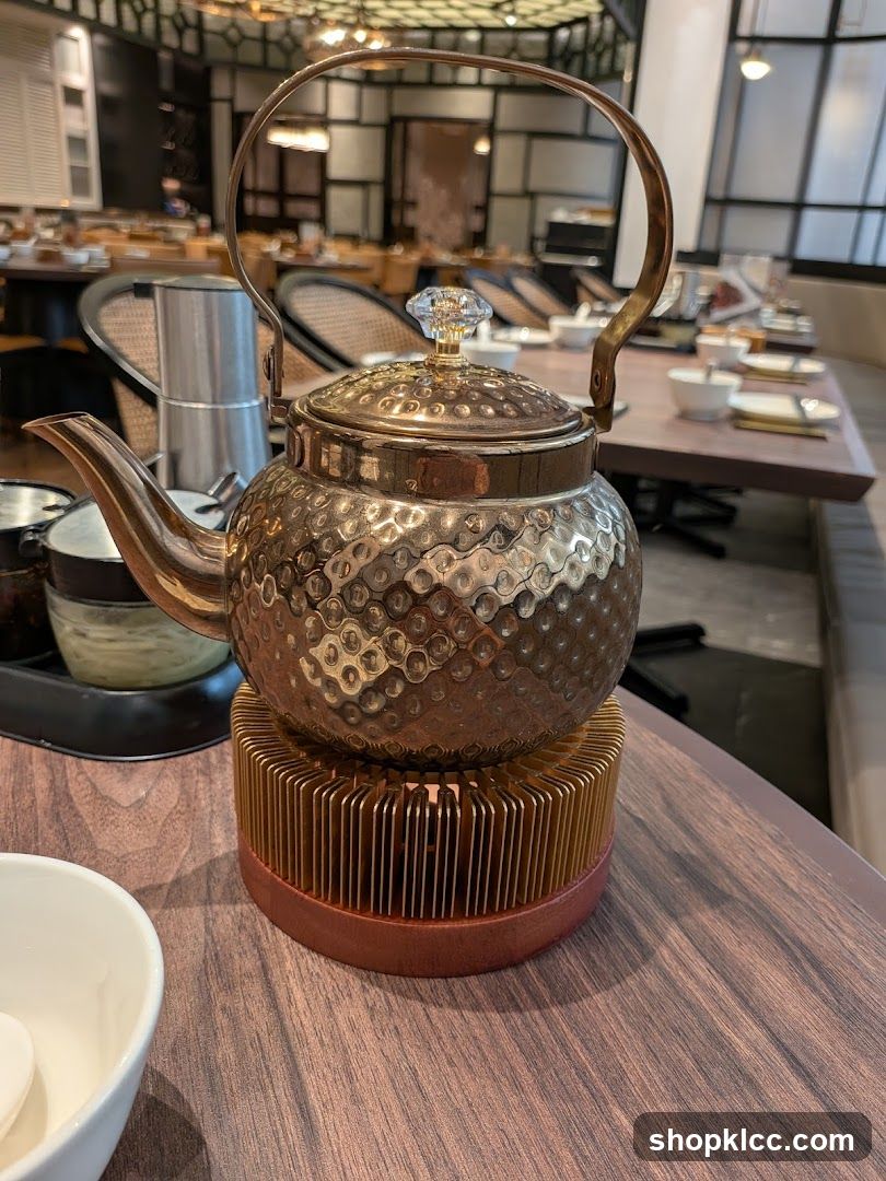 Teapot on a Warmer