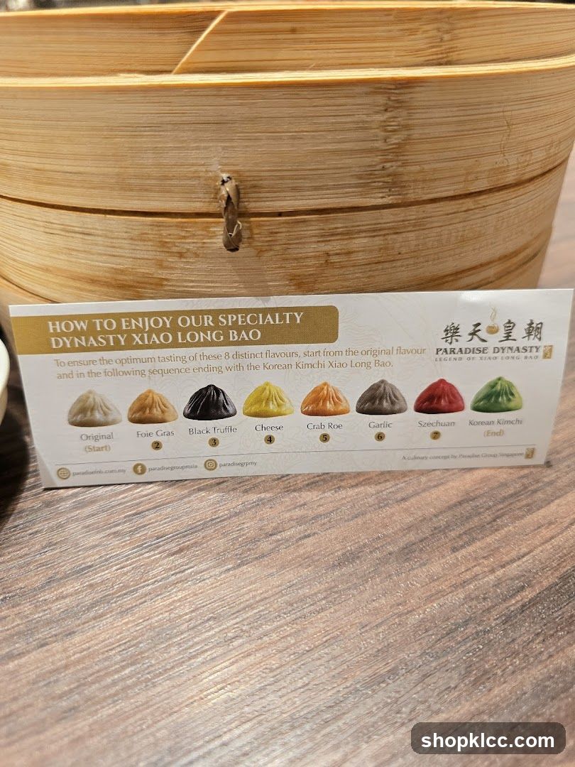 Specialty Dynasty Xiao Long Bao Flavors