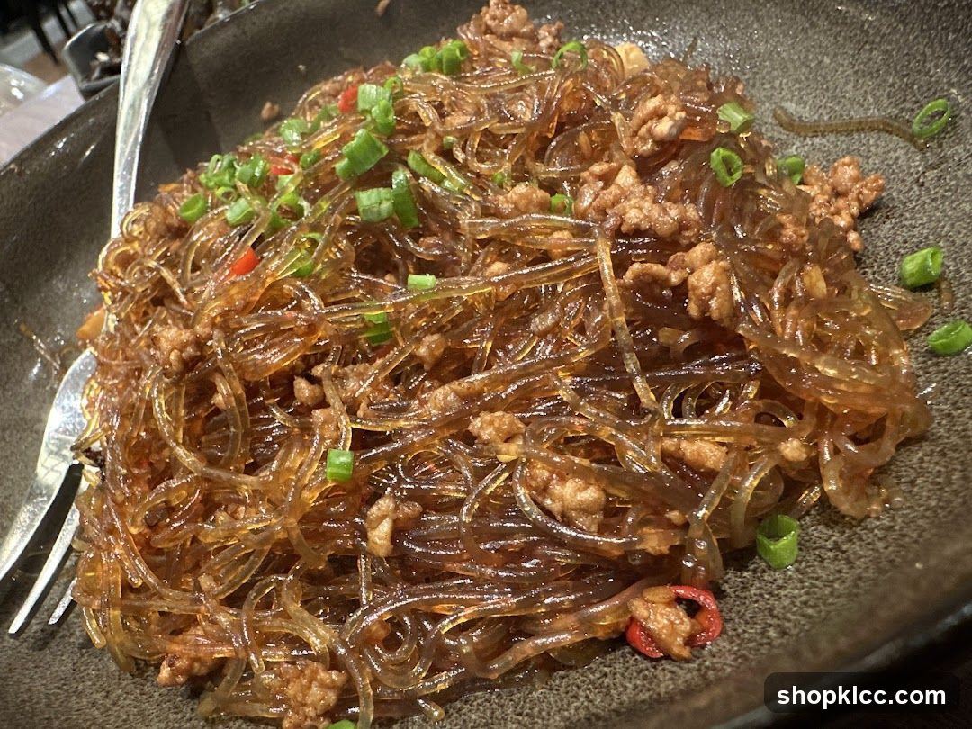 Noodle Dish with Minced Meat