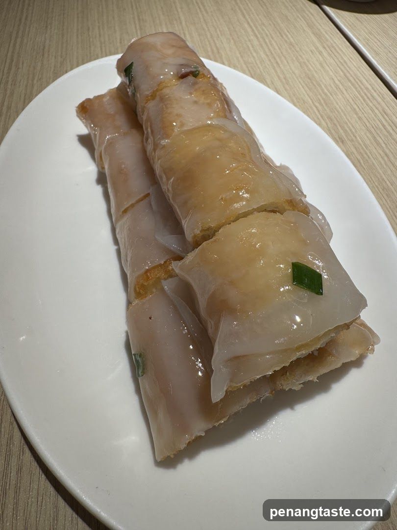 Steamed Rice Rolls