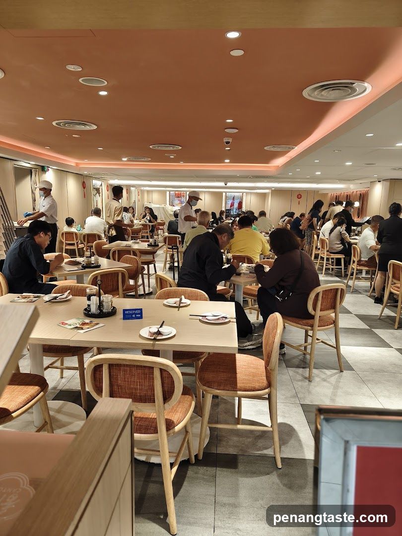 Busy Restaurant Interior