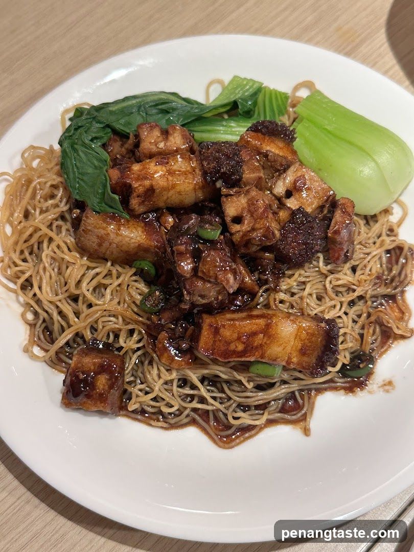 Braised Pork Belly Noodles