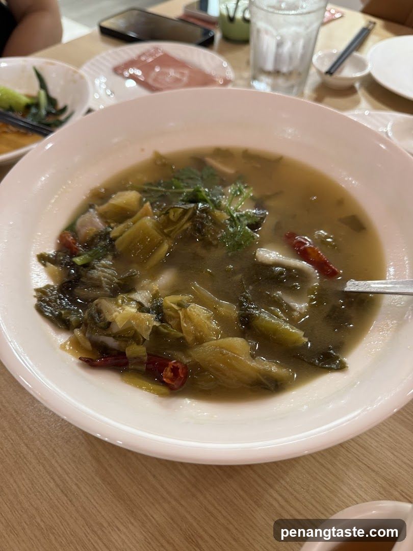 Pickled Vegetable Soup