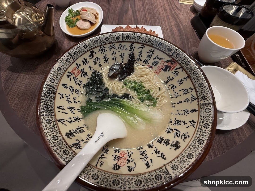 Noodle Soup Dish