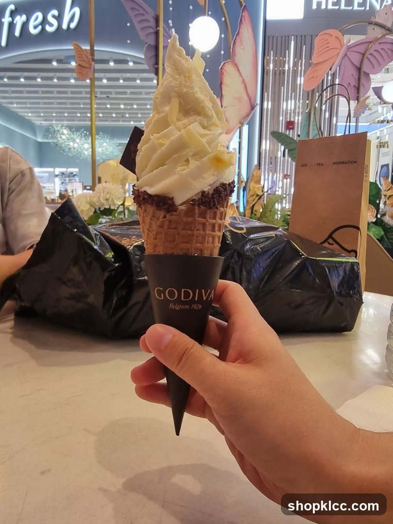 Godiva Ice Cream Cone