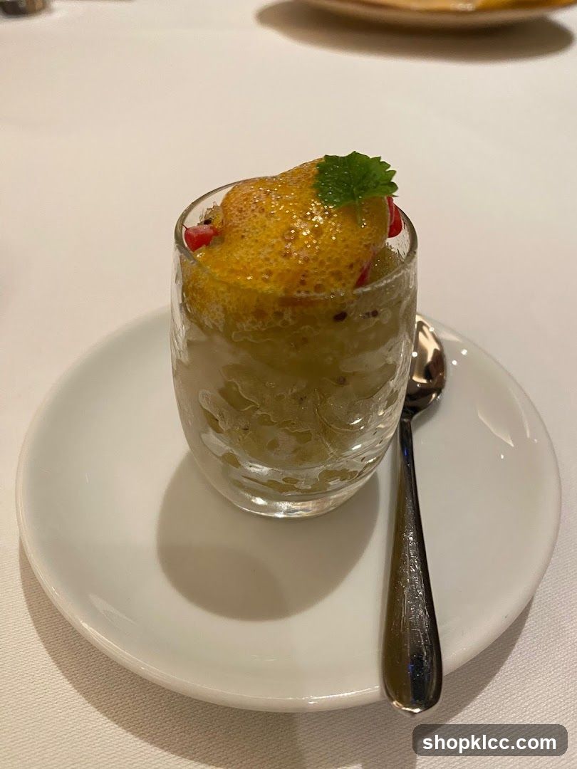 Dessert in a glass