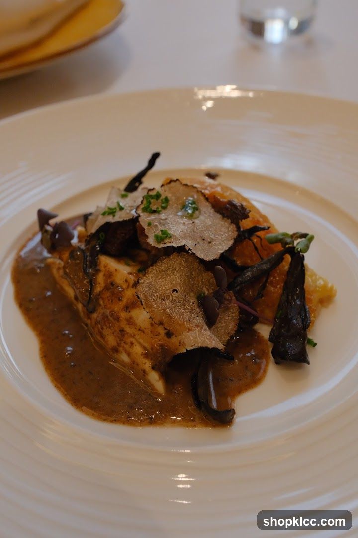 Gourmet Dish with Truffles