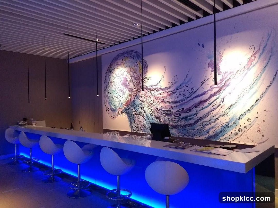 Bar with Jellyfish Mural