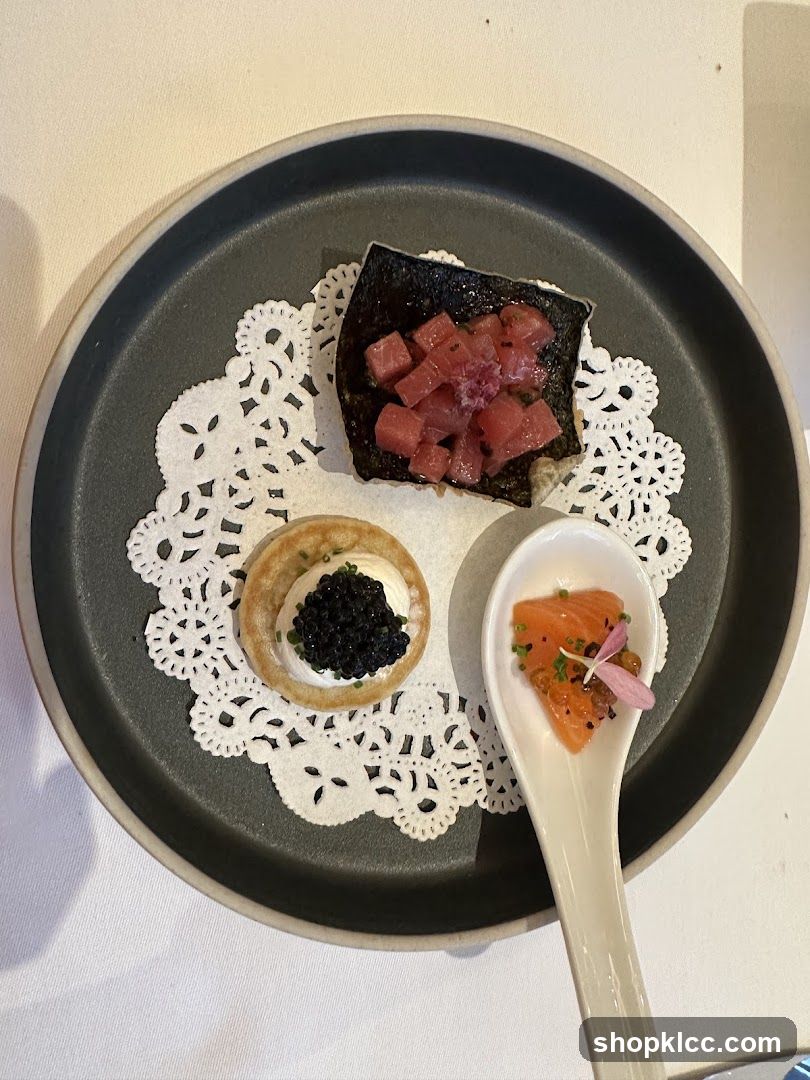 Amuse-bouche trio