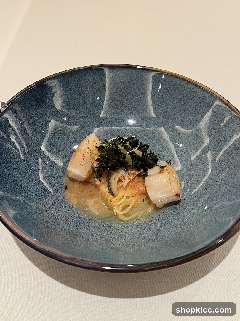 Scallop and Pasta Dish
