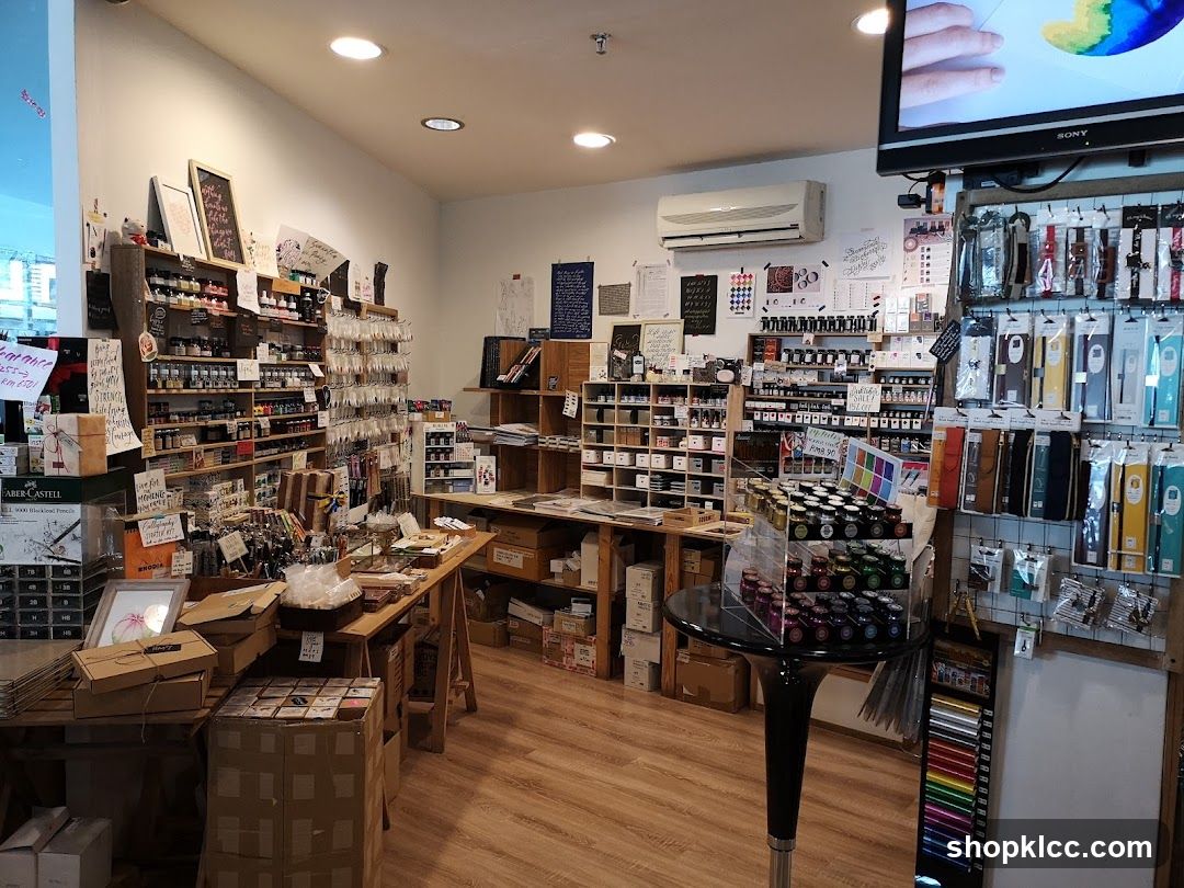 Art Supply Store Interior