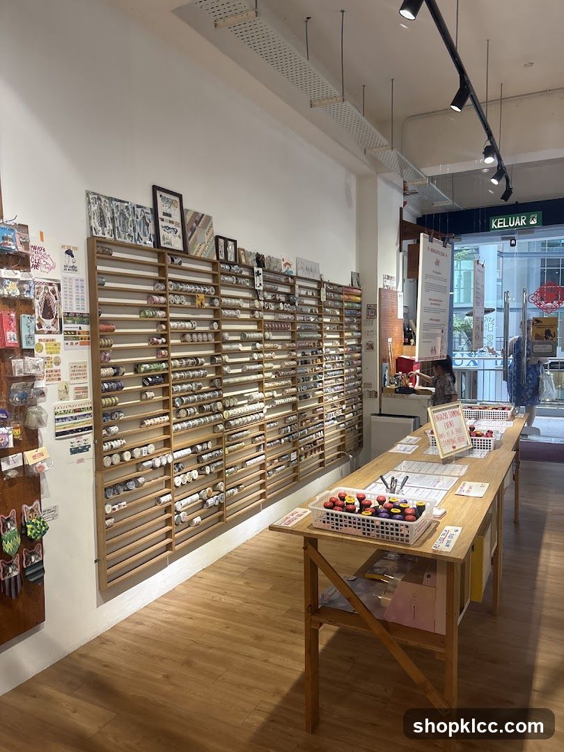 Craft Supply Store Interior