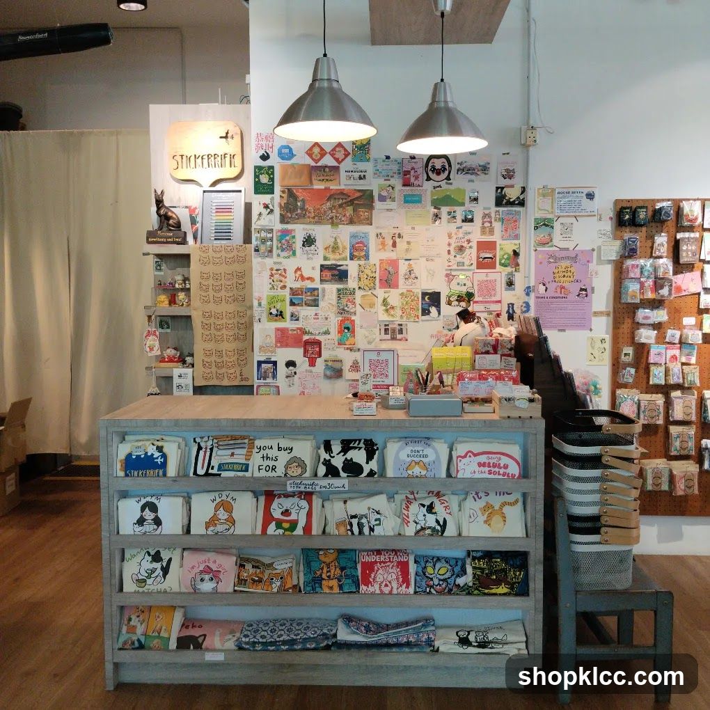 Sticker Shop Counter