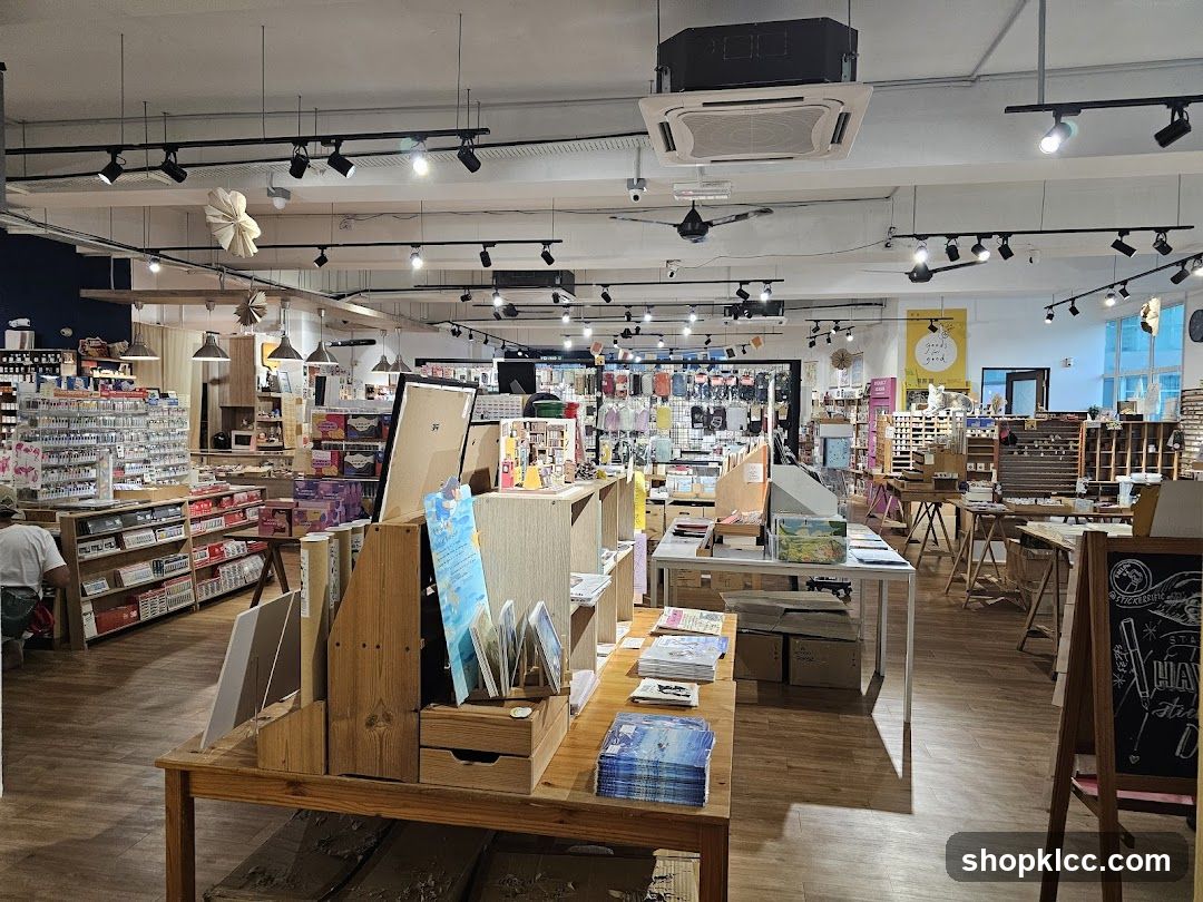 Art Supply Store Interior