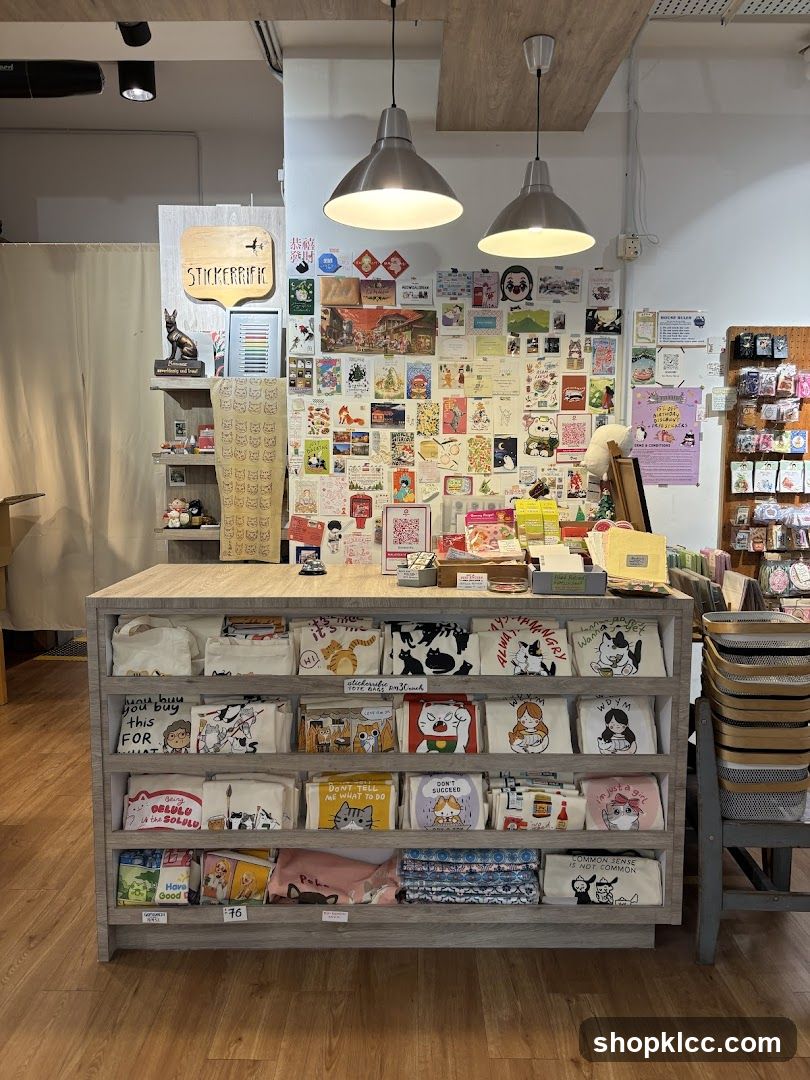 Store Display with Merchandise