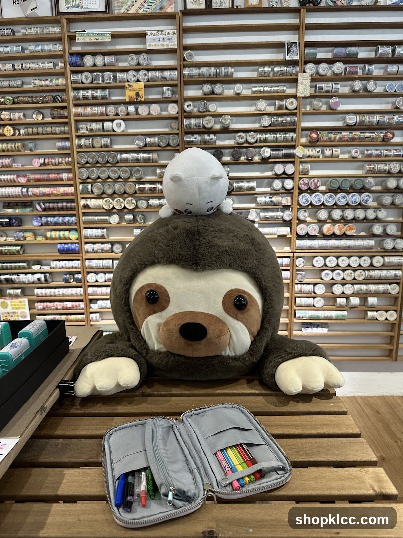 Sloth Plush Toy and Stationery