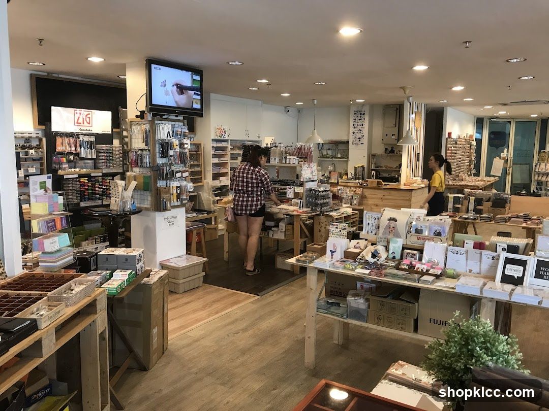 Art Supply Store Interior