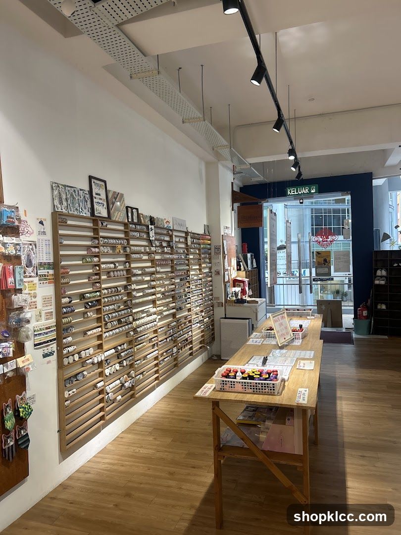 Craft Supply Store Interior