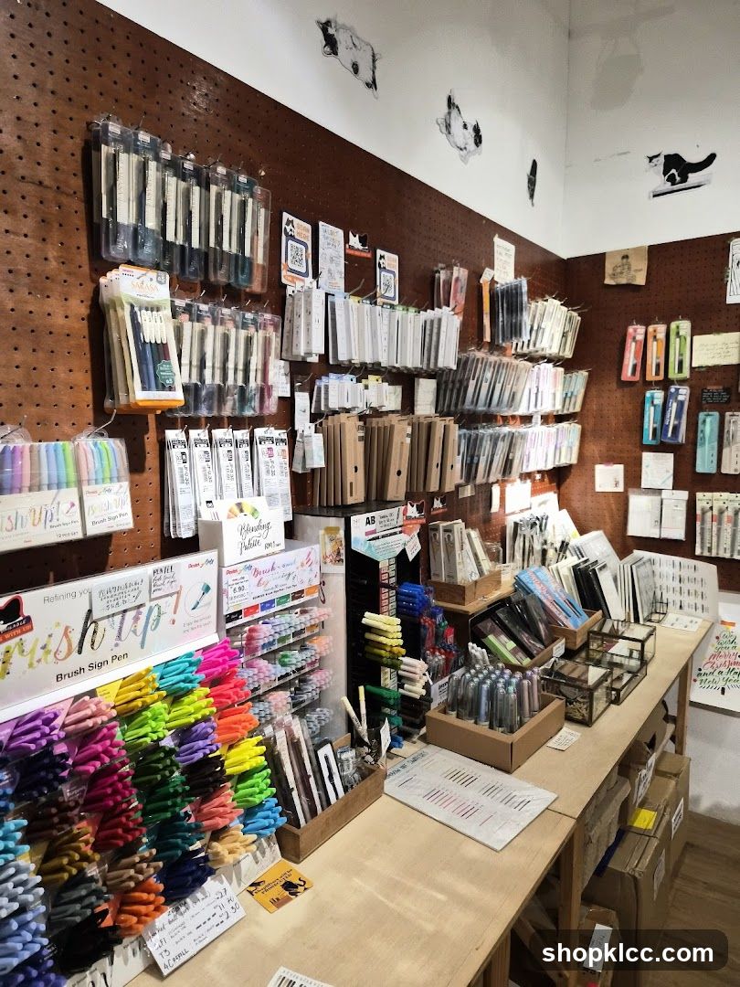 Art Supply Store Interior