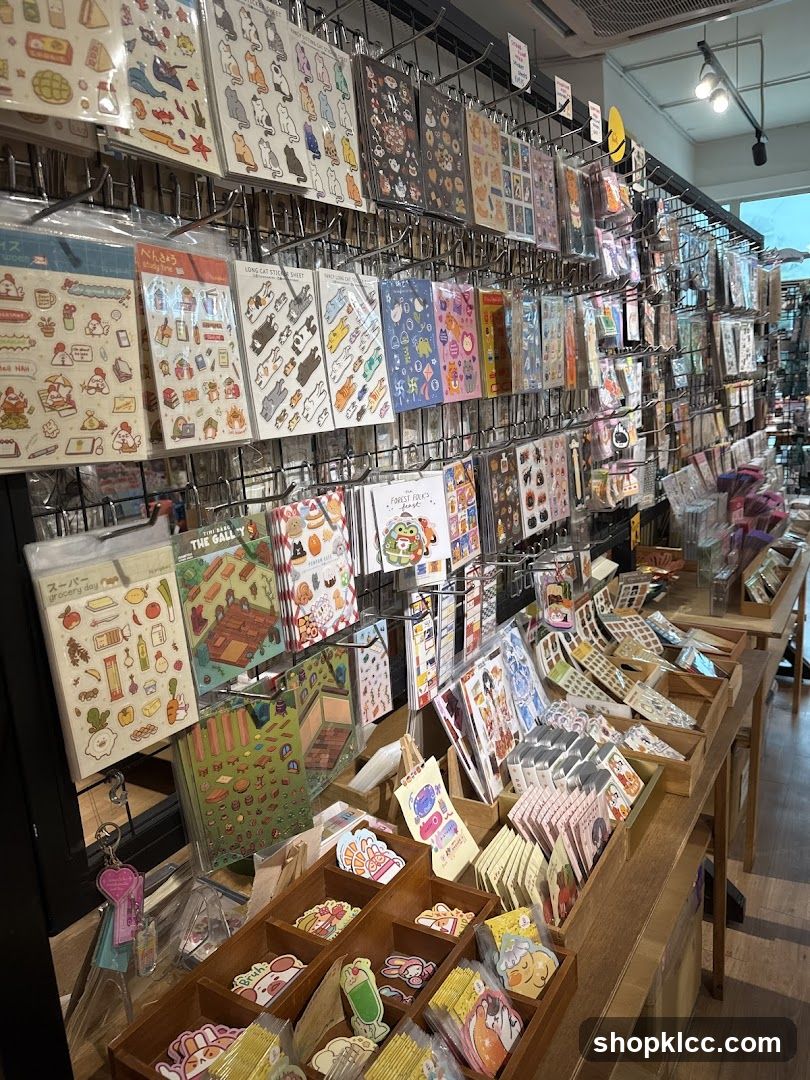 Sticker Shop Display