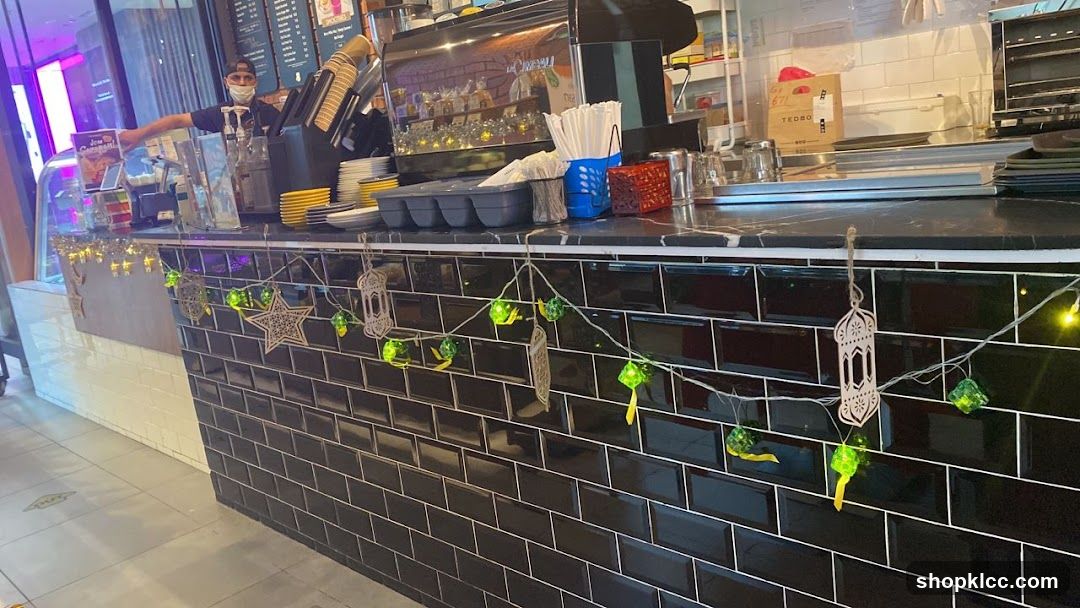 Cafe Counter with Decorations