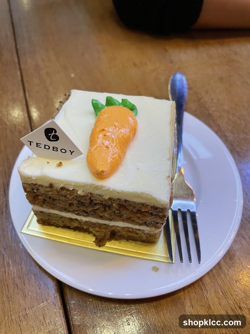 Carrot Cake Slice