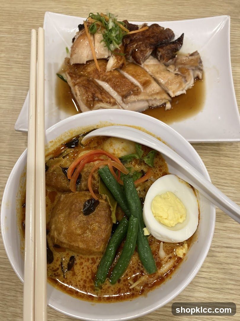 Chicken and Curry Noodles