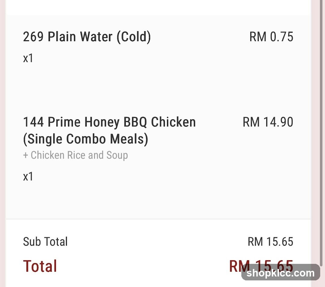 Order Summary
