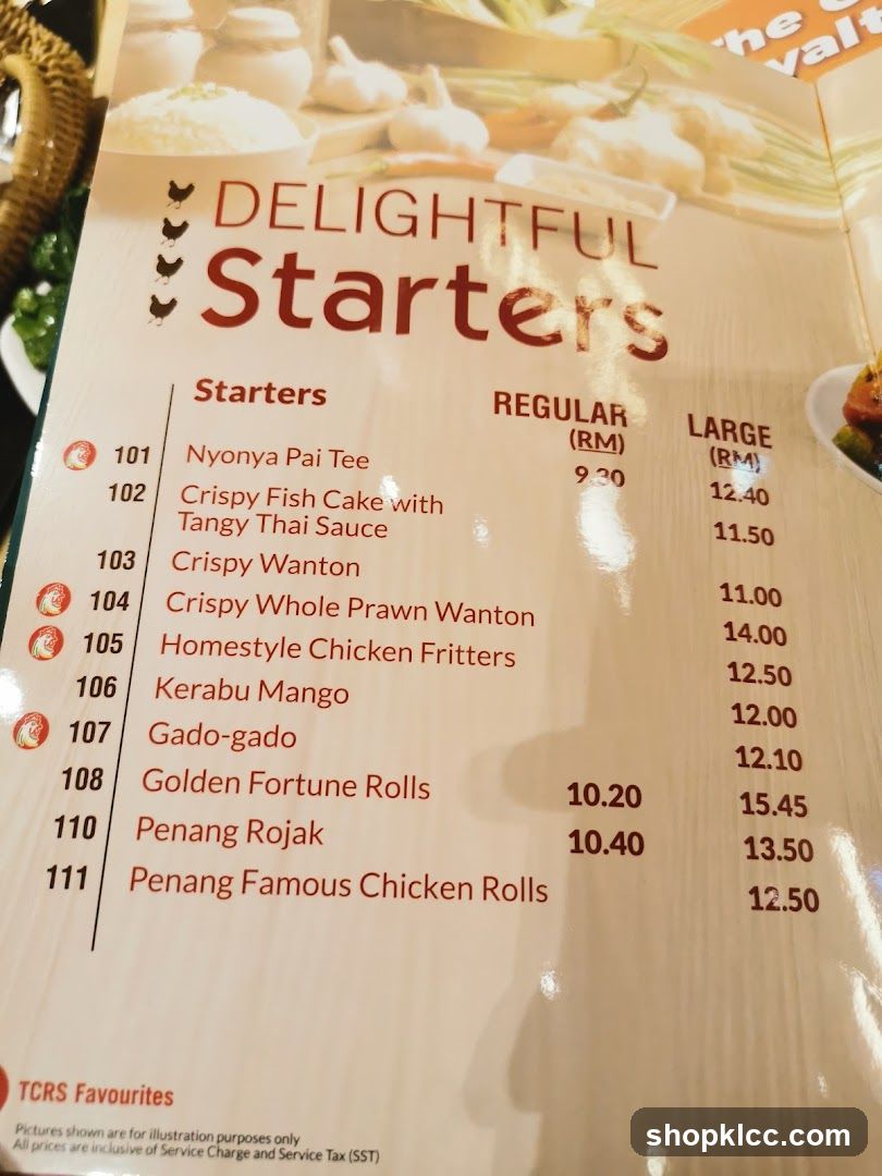 Delightful Starters