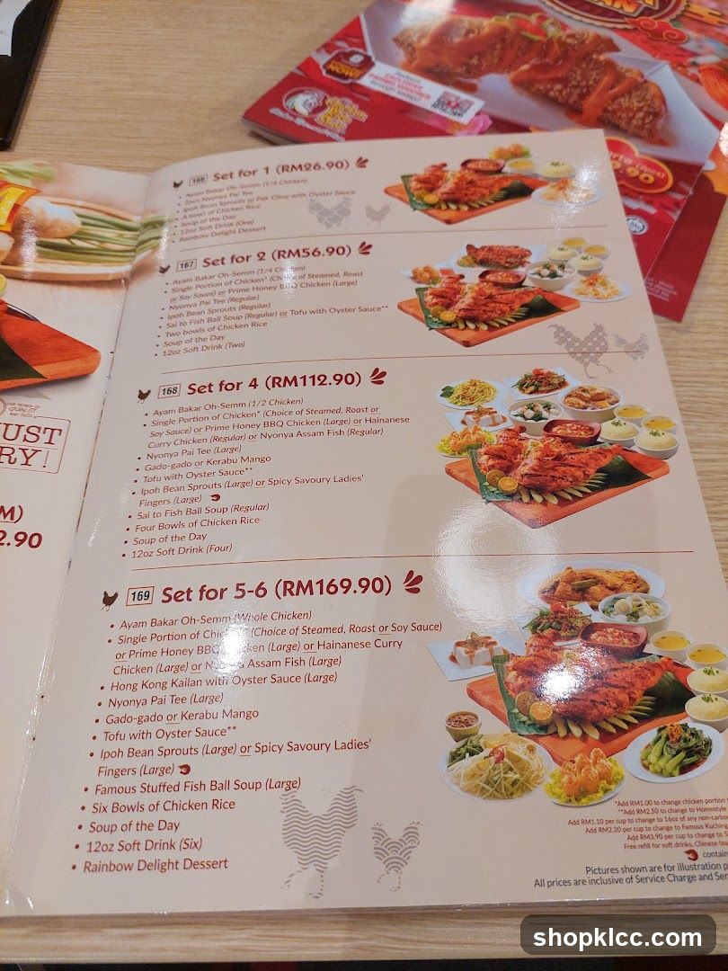 Menu Sets