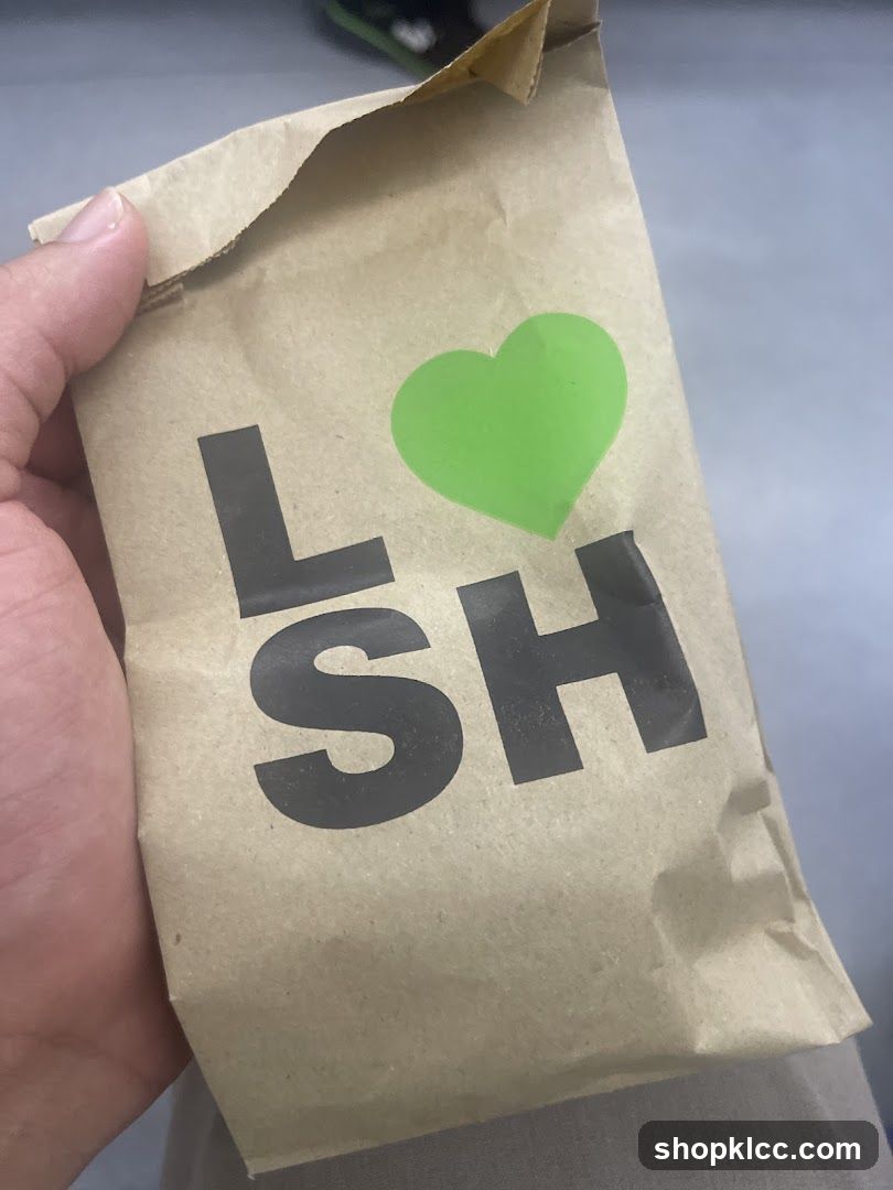 Paper bag with logo