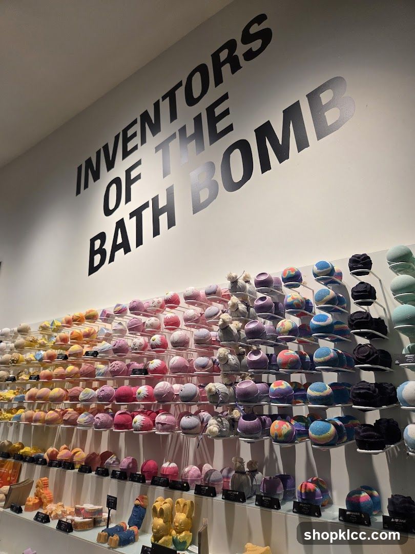 Bath Bombs Display