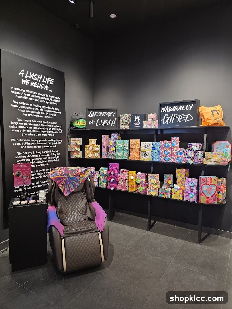 Lush Store Interior