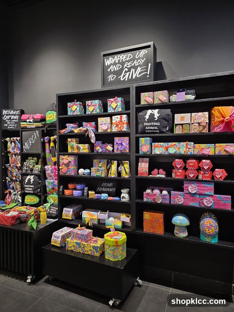 Gifted Products Display