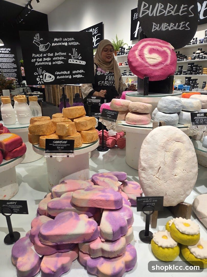 Bath Bombs Display